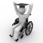 Wheelchair Grad. shutterstock_54659446